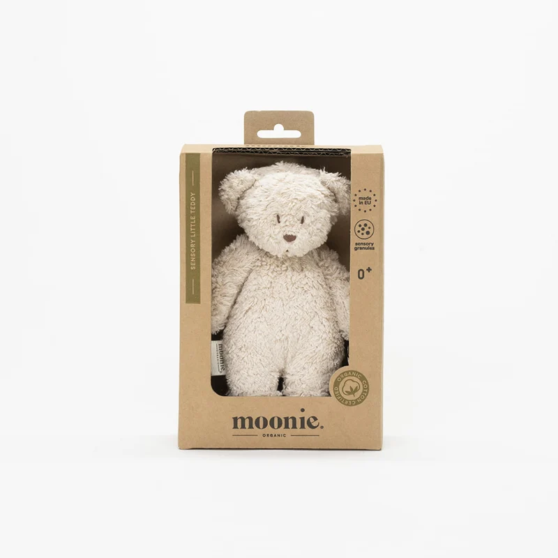 Moonie Teddybär 'Sensory' Klein Sand