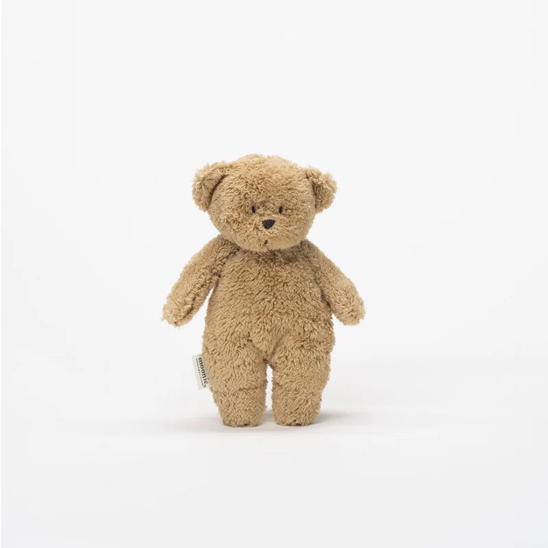 Moonie Teddybär 'Sensory' Klein Cappuccino