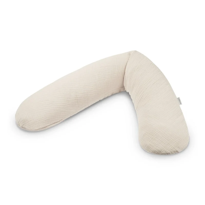 Theraline Ersatzbezug für Stillkissen Musselin Sandbeige