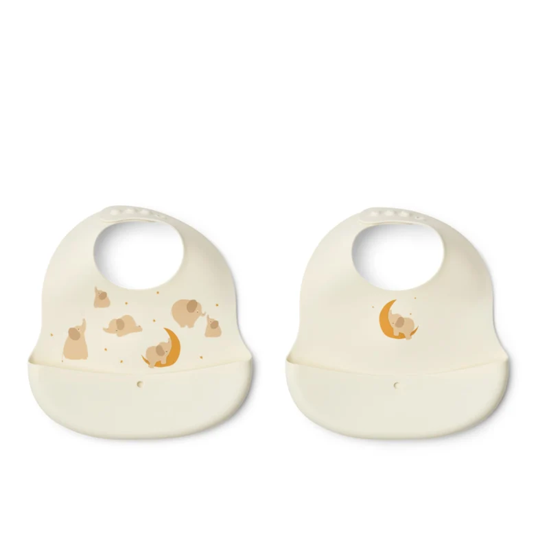 Lätzchen "Ember Elephant / Creme de la creme"