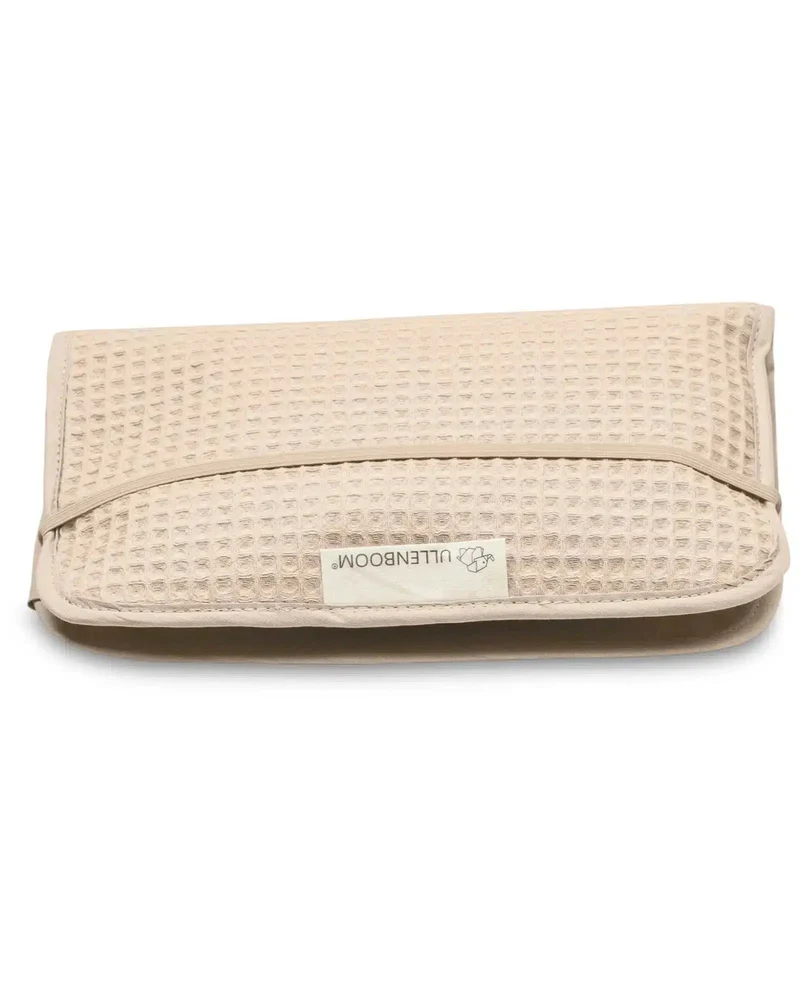 Windeltasche Waffelpiqué Sand