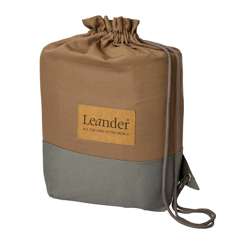 Leander Classic Nestchen Bio-Baumwolle Mocca