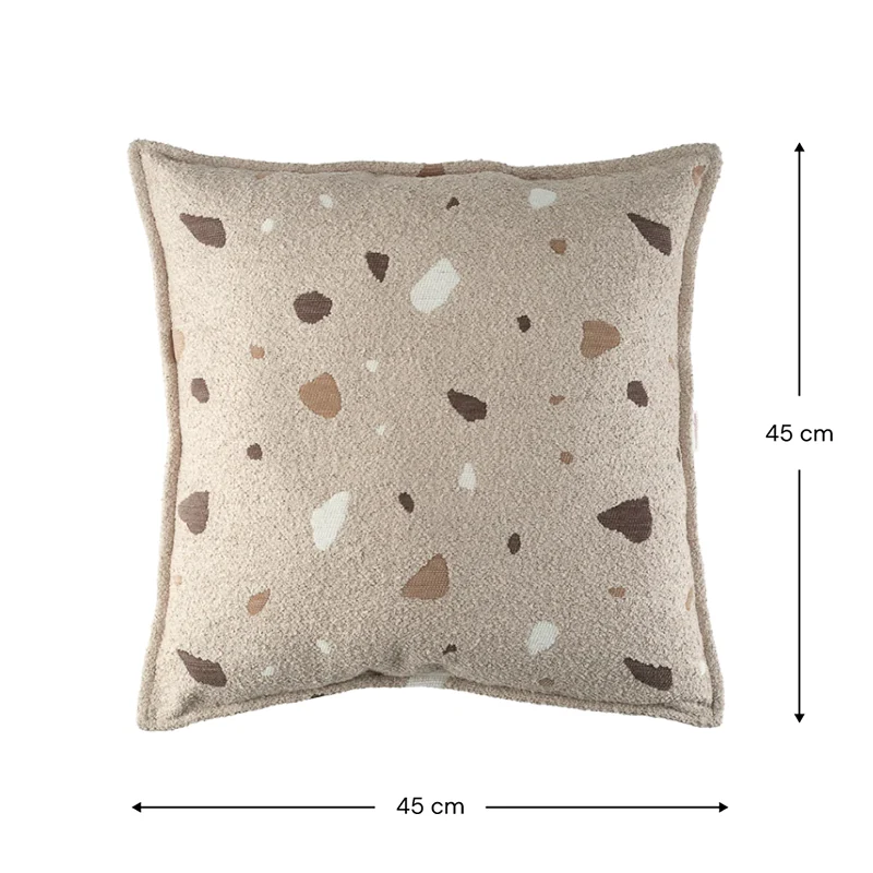Wigiwama Kissen 'Terrazzo Block' Sand