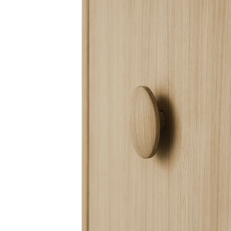 Oliver Furniture Wood Wickelkommode mit 3 Schubladen Eiche