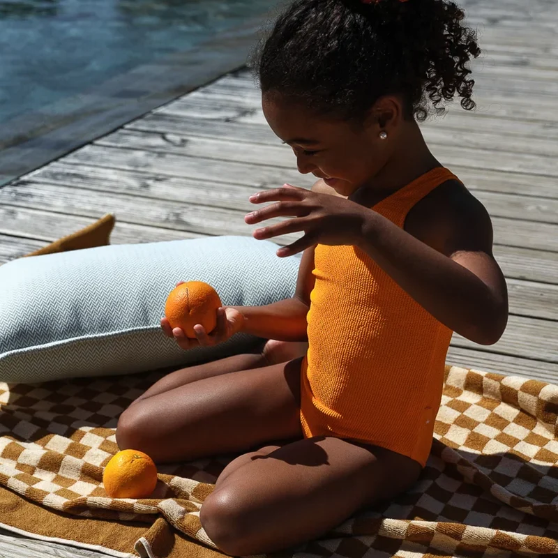 Wigiwama Outdoor Kissen ' Bolster' Azure
