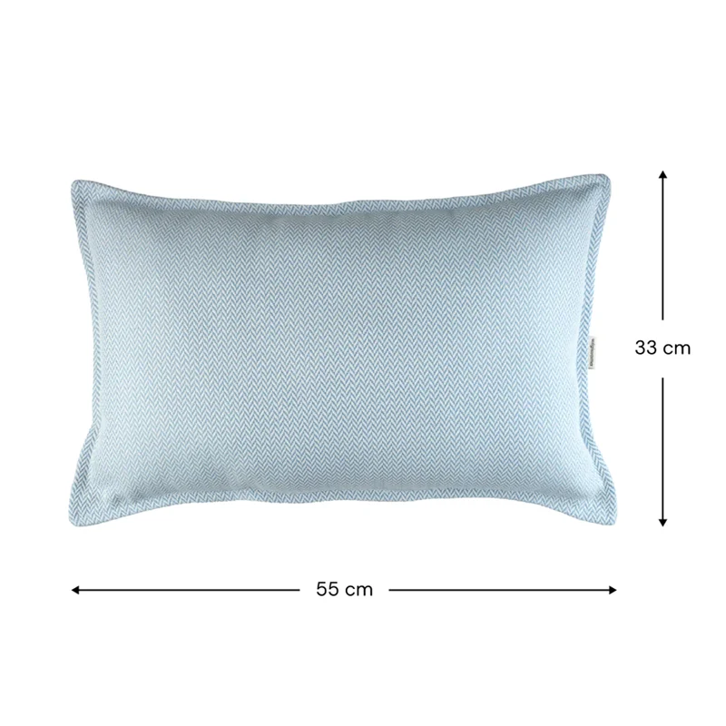 Wigiwama Outdoor Kissen ' Bolster' Azure