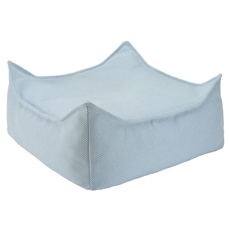 Wigiwama Outdoor Ottoman Azure