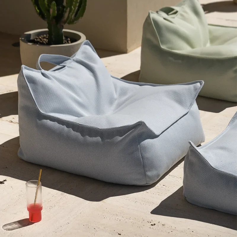 Wigiwama Outdoor Sitzsack 'Beanbag' Azure