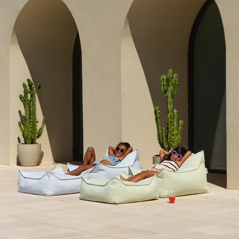 Wigiwama Outdoor Sitzsack 'Beanbag' Azure