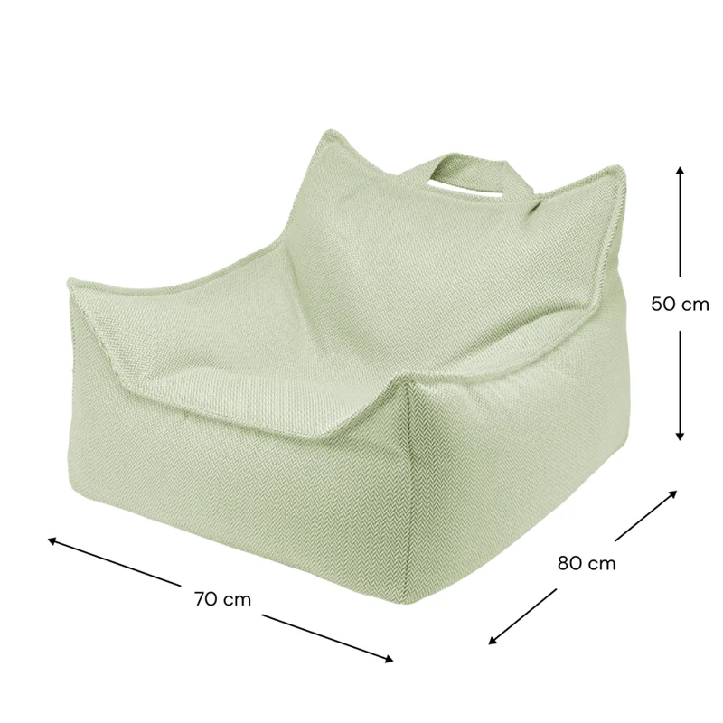 Wigiwama Outdoor Sitzsack 'Beanbag' Herba