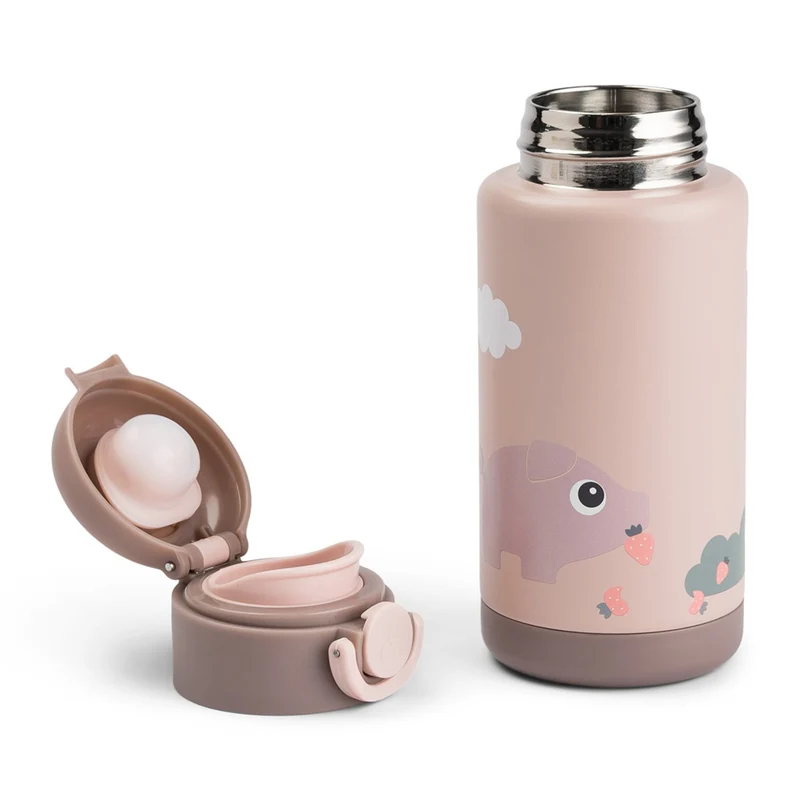 Thermoflasche "Tiny farm - Powder" 340ml