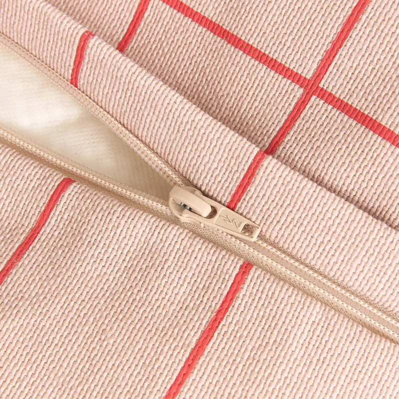 Sitzsack “Vibes Pink Red Grid"