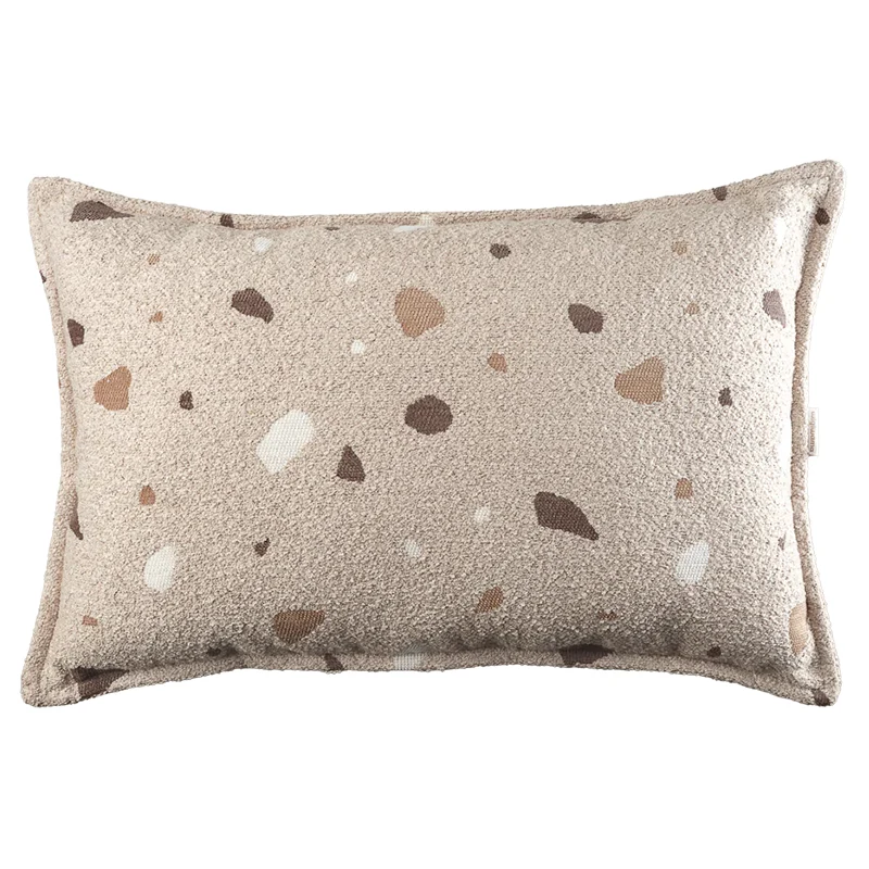 Wigiwama Kissen 'Terrazzo Bolster' Sand