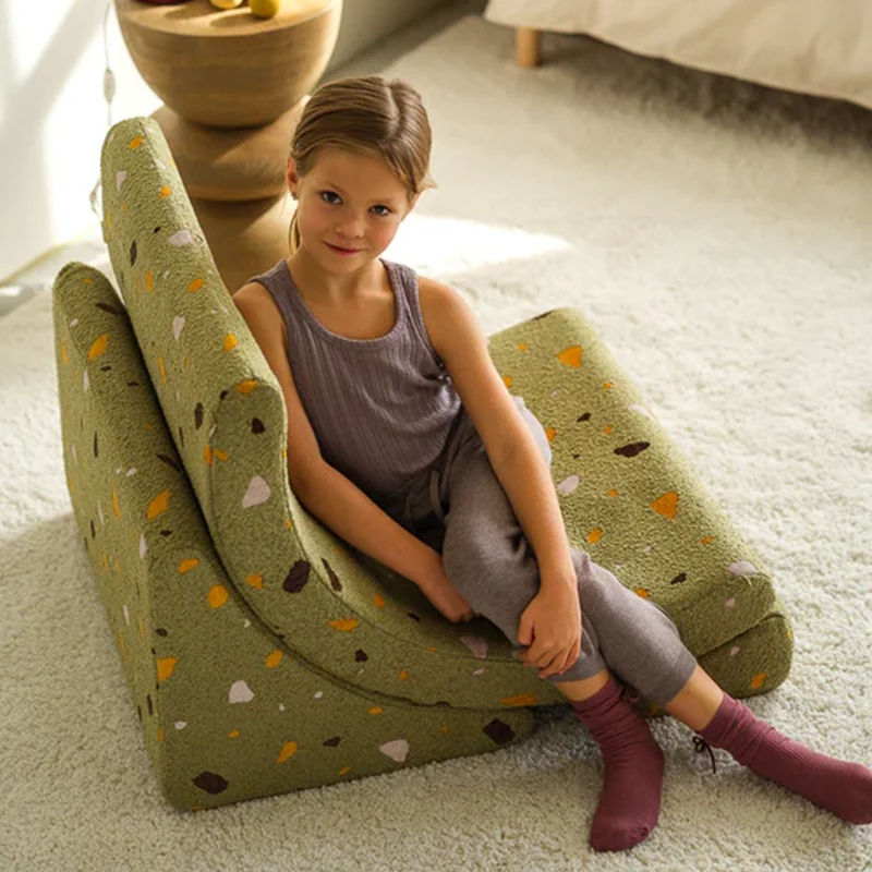 Wigiwama Spielsessel 'Terrazzo Moon Chair' Moss
