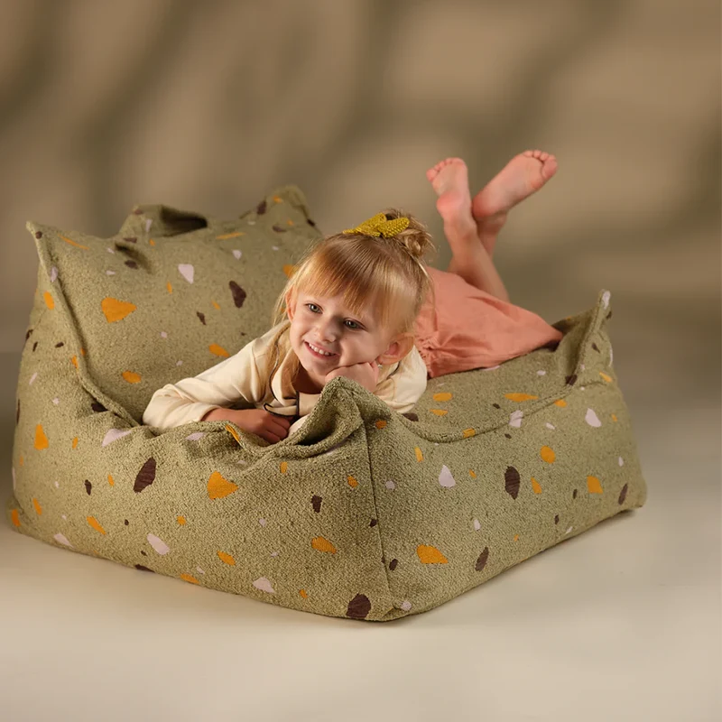 Wigiwama Sitzsack Beanbag 'Terrazzo' Moss