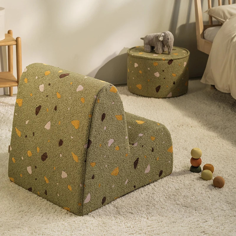 Wigiwama Kindersessel 'Terrazzo Cloud Chair' Moss