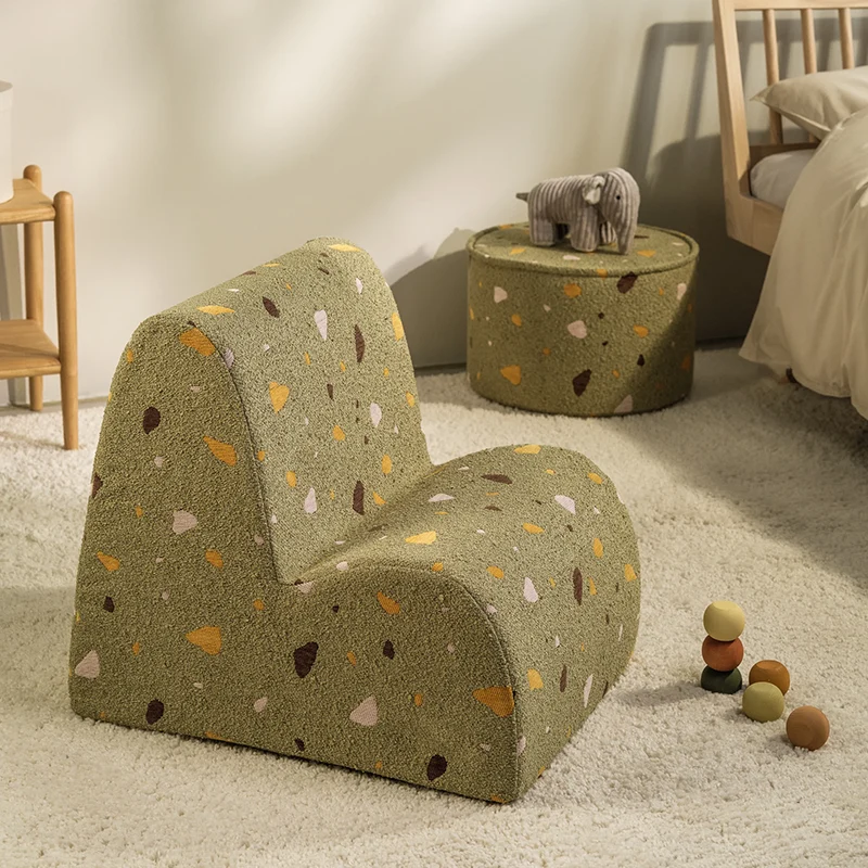 Wigiwama Kindersessel 'Terrazzo Cloud Chair' Moss