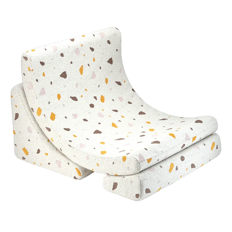 Wigiwama Spielsessel 'Terrazzo Moon Chair' Marble