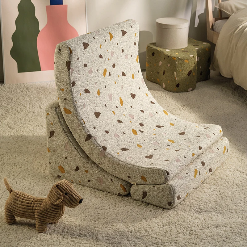 Wigiwama Spielsessel 'Terrazzo Moon Chair' Marble
