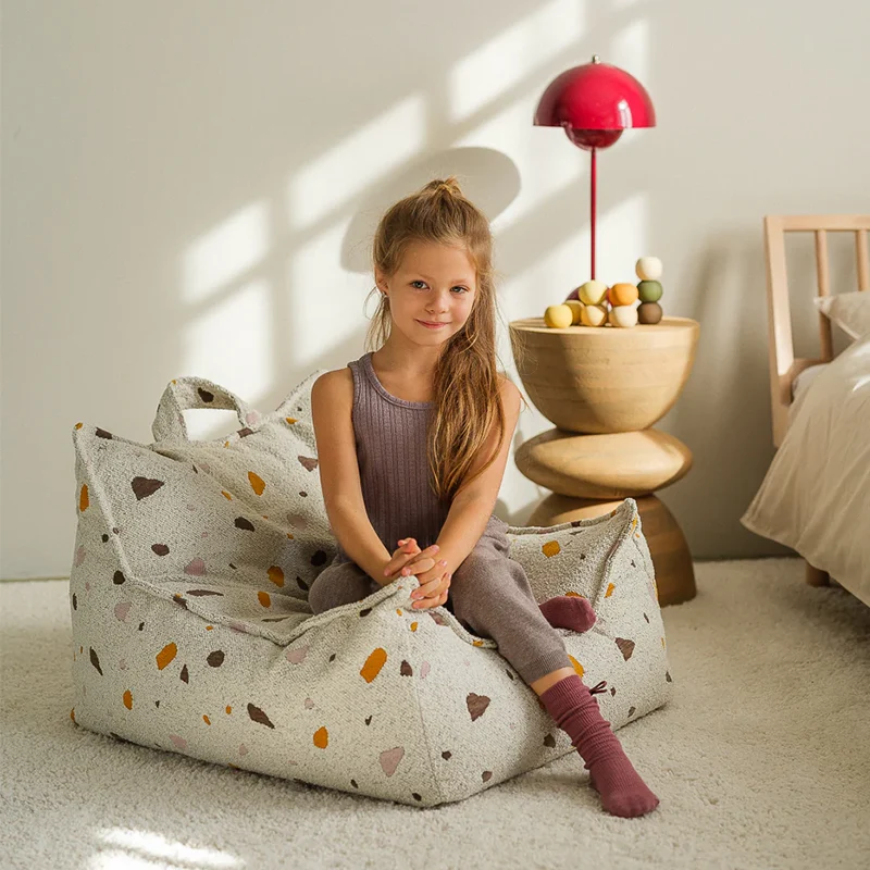 Wigiwama Sitzsack Beanbag 'Terrazzo' Marble