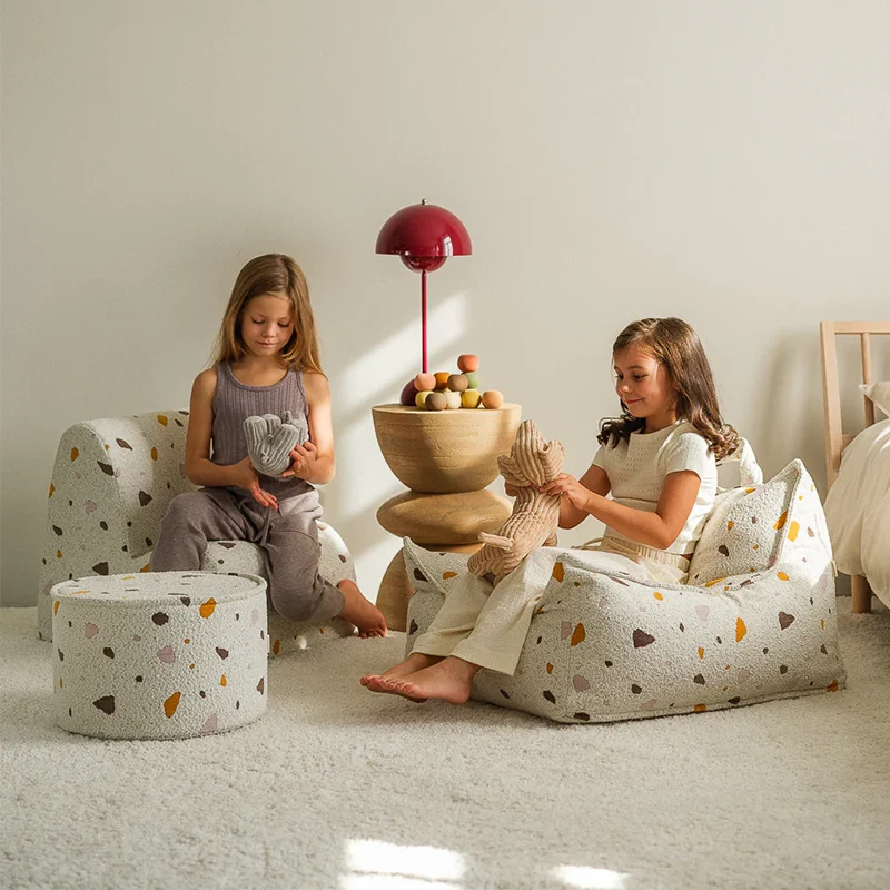 Wigiwama Sitzsack Beanbag 'Terrazzo' Marble