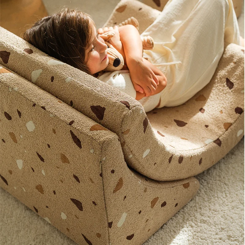Wigiwama Spielsessel 'Terrazzo Moon Chair' Sand