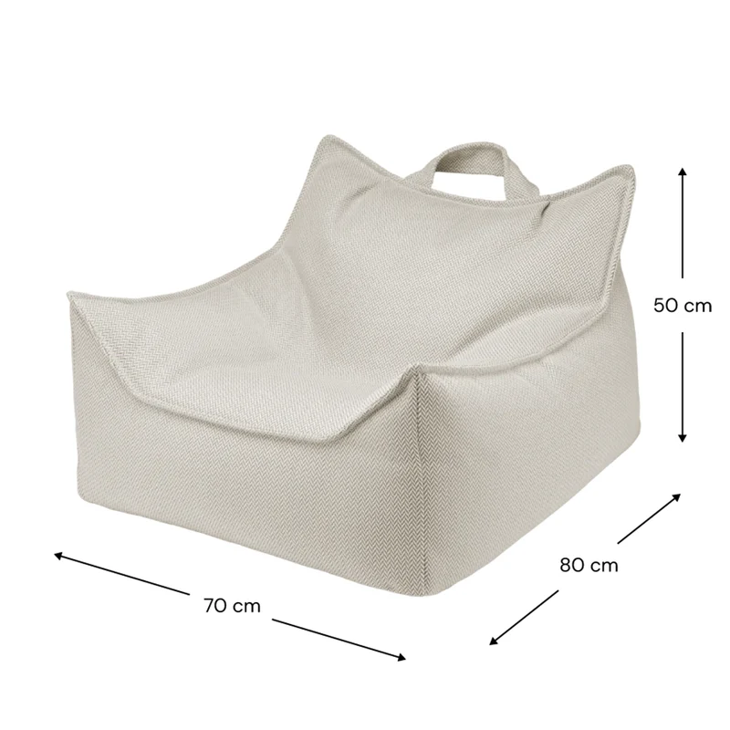 Wigiwama Outdoor Sitzsack 'Beanbag' Terra