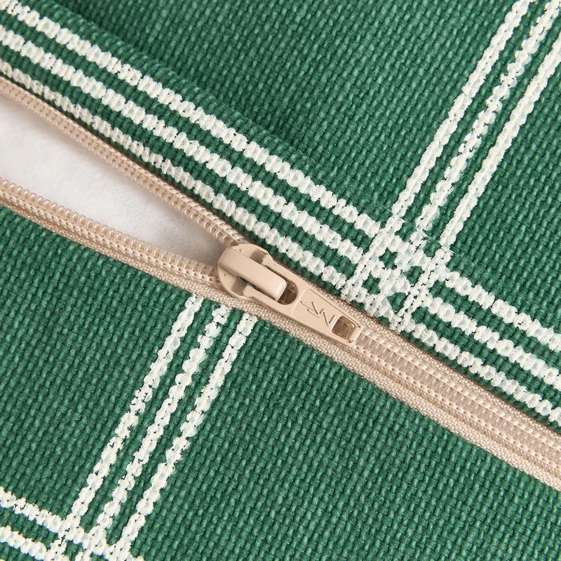 Sitzsack “Vibes Green White Windowpane"