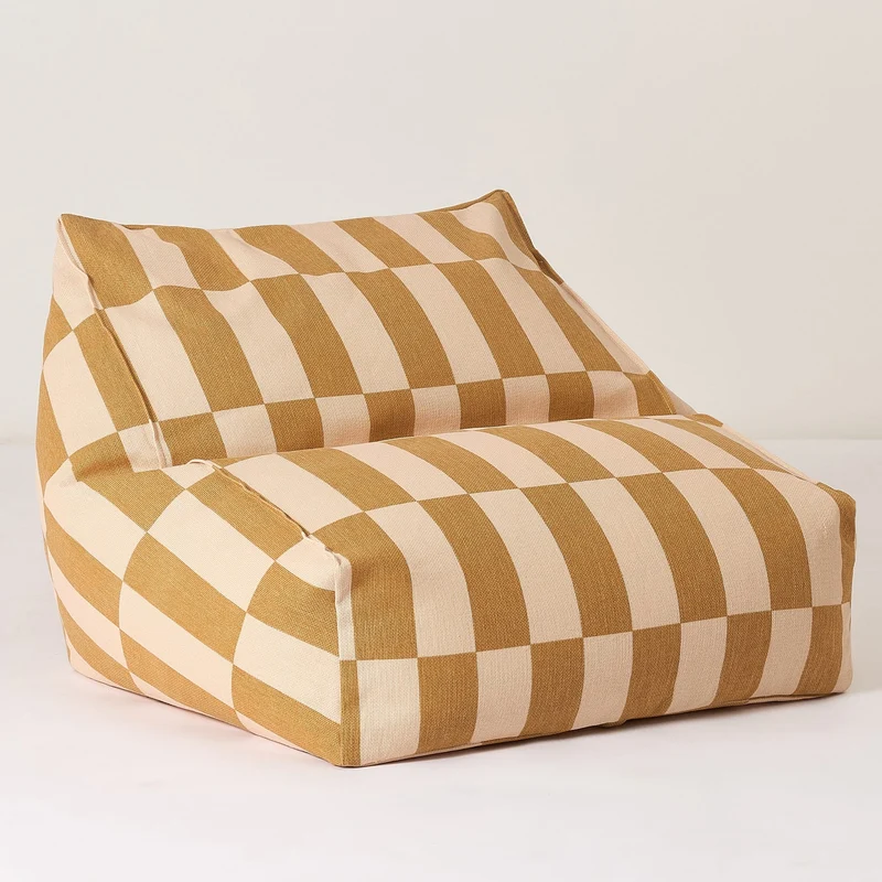 Sitzsack “Vibes Mustard and Sand Tiles"