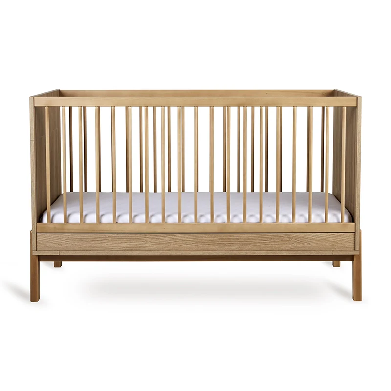 Quax Babybett- und Kinderbett 70 x 140 'Ashi' Honey Ash