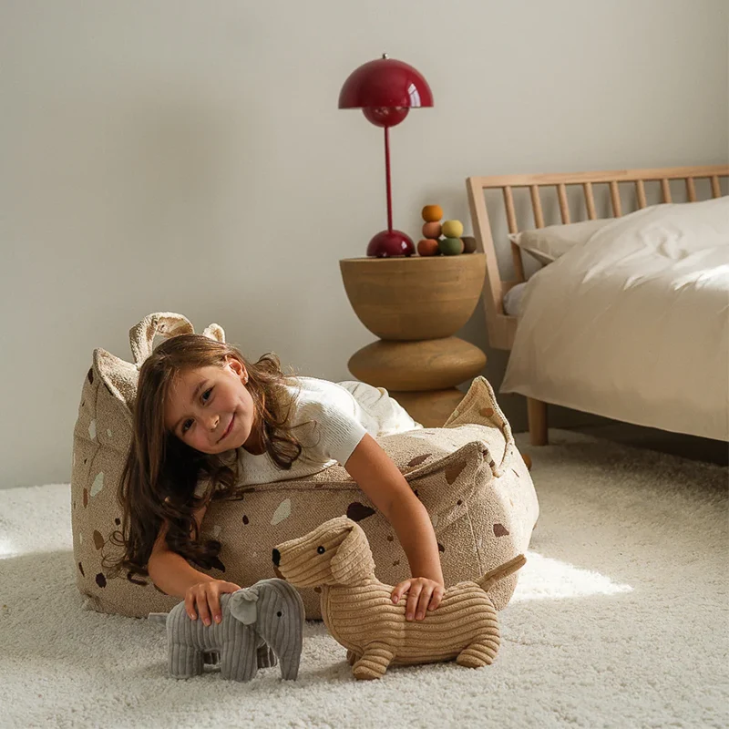 Wigiwama Sitzsack Beanbag 'Terrazzo' Sand