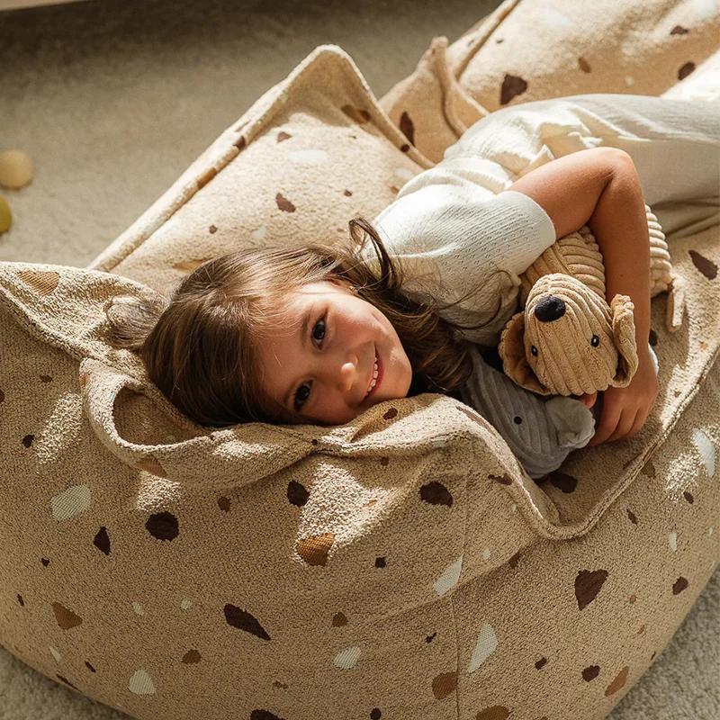 Wigiwama Sitzsack Beanbag 'Terrazzo' Sand