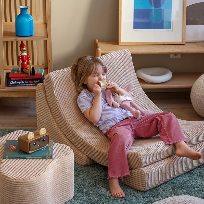 Wigiwama Spielsessel 'Moon Chair' Brown Sugar
