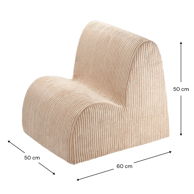Wigiwama Kindersessel 'Cloud Chair' Brown Sugar