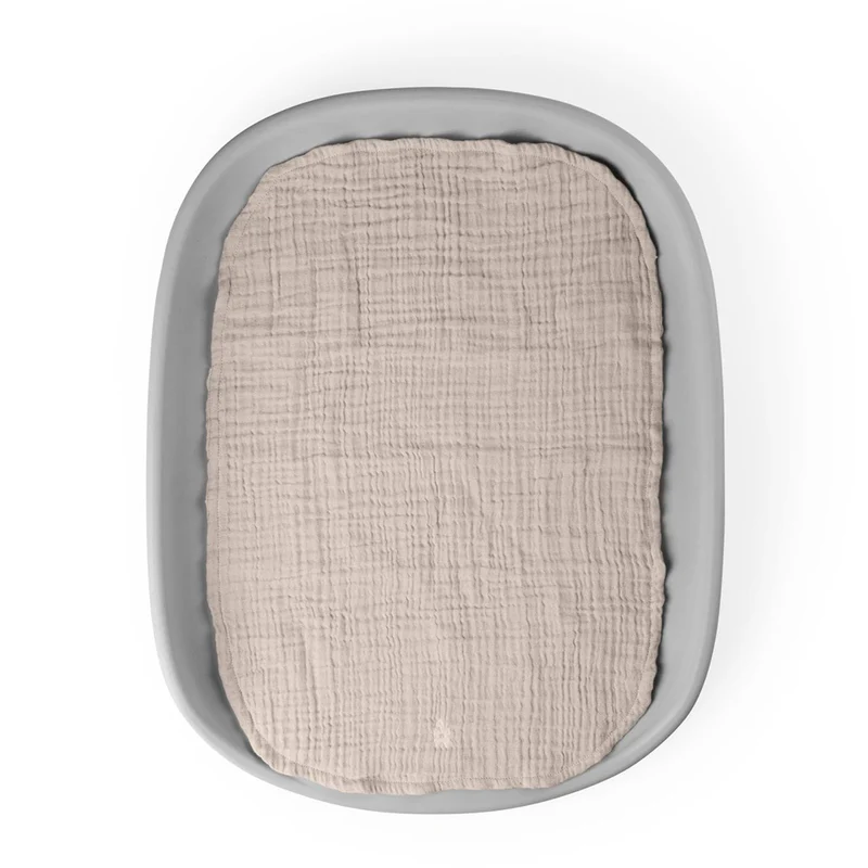 Sebra Musselin Wickelunterlage 2er-Set Jetty Beige