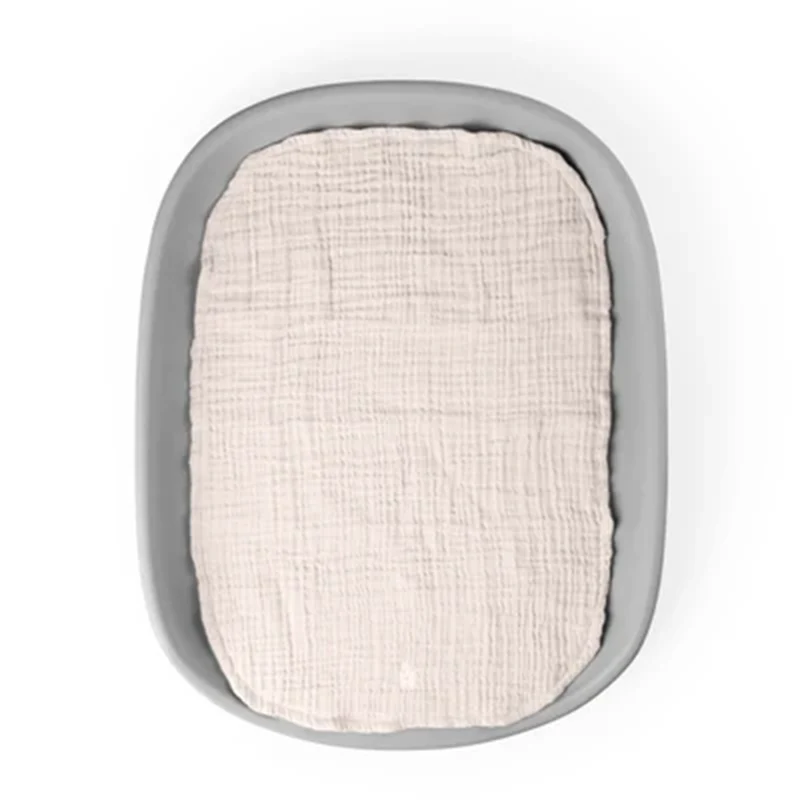 Sebra Musselin Wickelunterlage 2er-Set Birchbark Rose