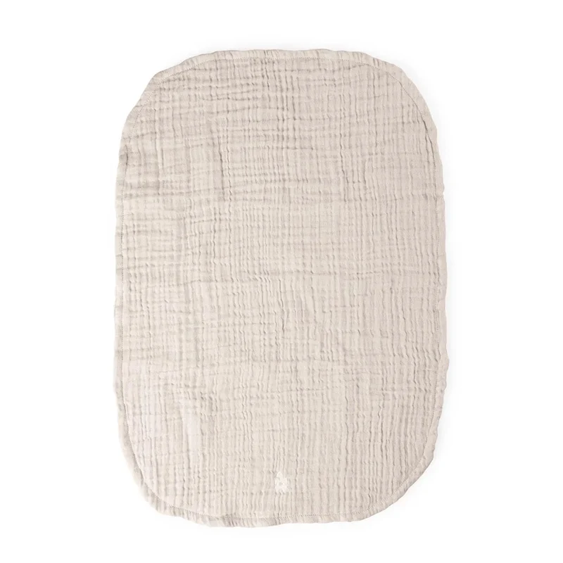Sebra Musselin Wickelunterlage 2er-Set Birchbark Rose