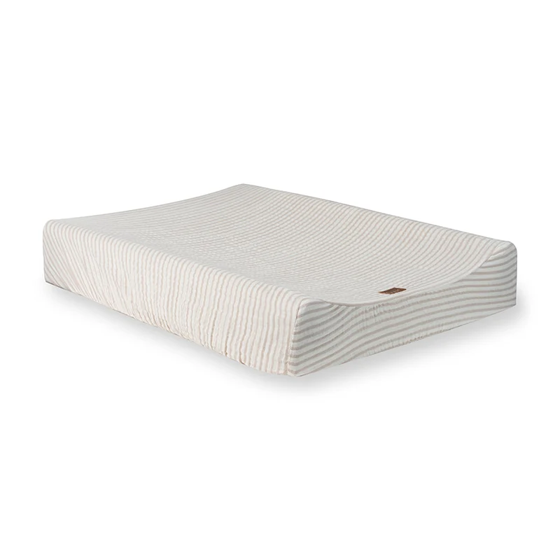 Quax Musselin Wickelkissenbezug 'Natural Collection' Stripes