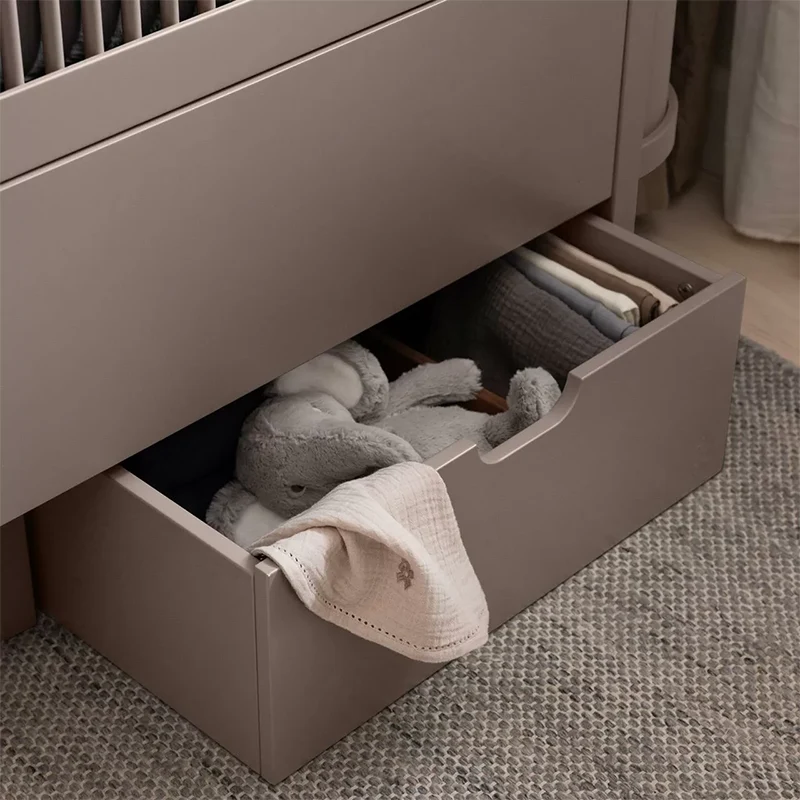 Sebra Bettschublade für Baby und Junior Bett Jetty Beige
