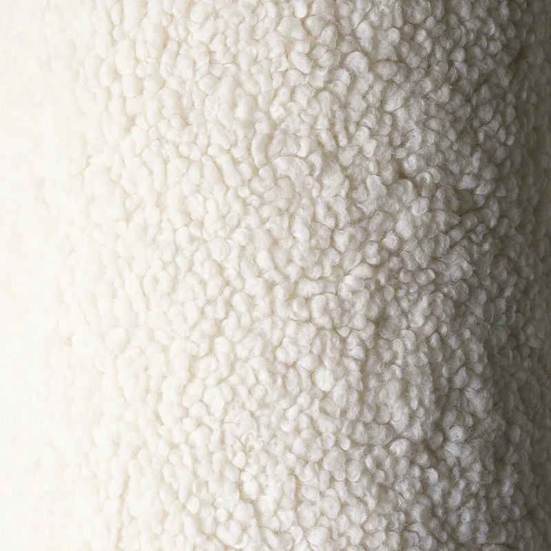 Wigiwama Quadratischer Ottoman Cream White