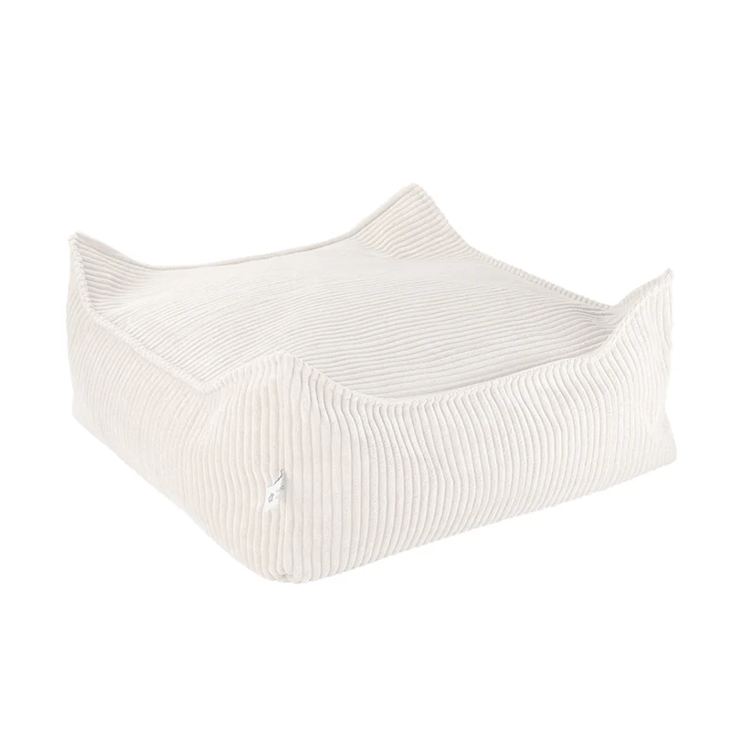 Wigiwama Quadratischer Ottoman Marshmallow