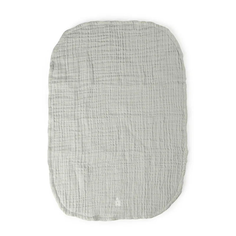 Sebra Musselin Wickelunterlage 2er-Set Mist Green