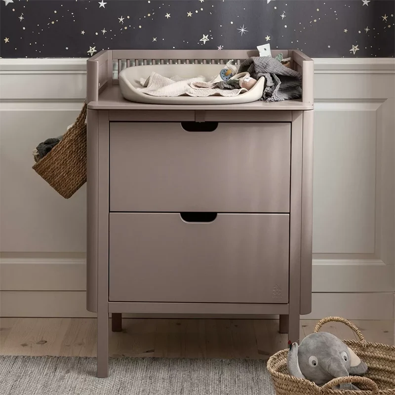 Sebra Wickelkommode mit Schubladen Jetty Beige