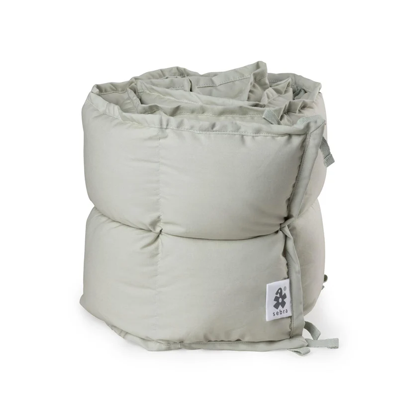 Sebra Bettnestchen halbe Länge 'Kapok' Mist Green