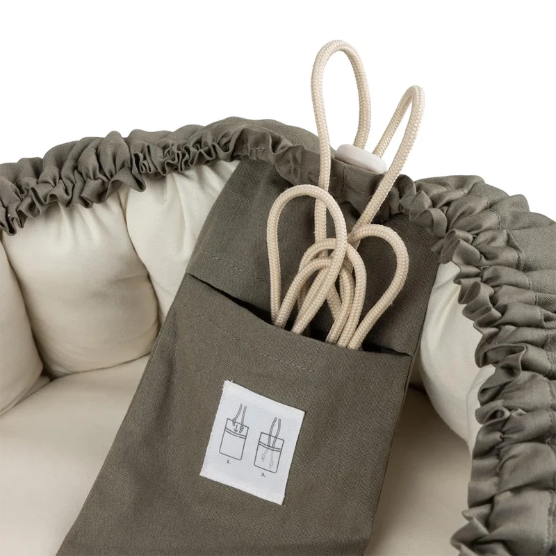 Sebra Babynestchen 3-in-1 Dark Olive