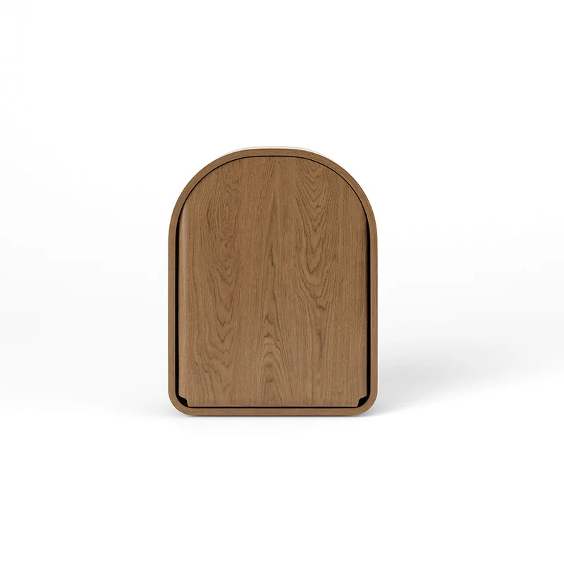 Kas Kopenhagen Wandwickeltisch 'Kai' Smoked Oak