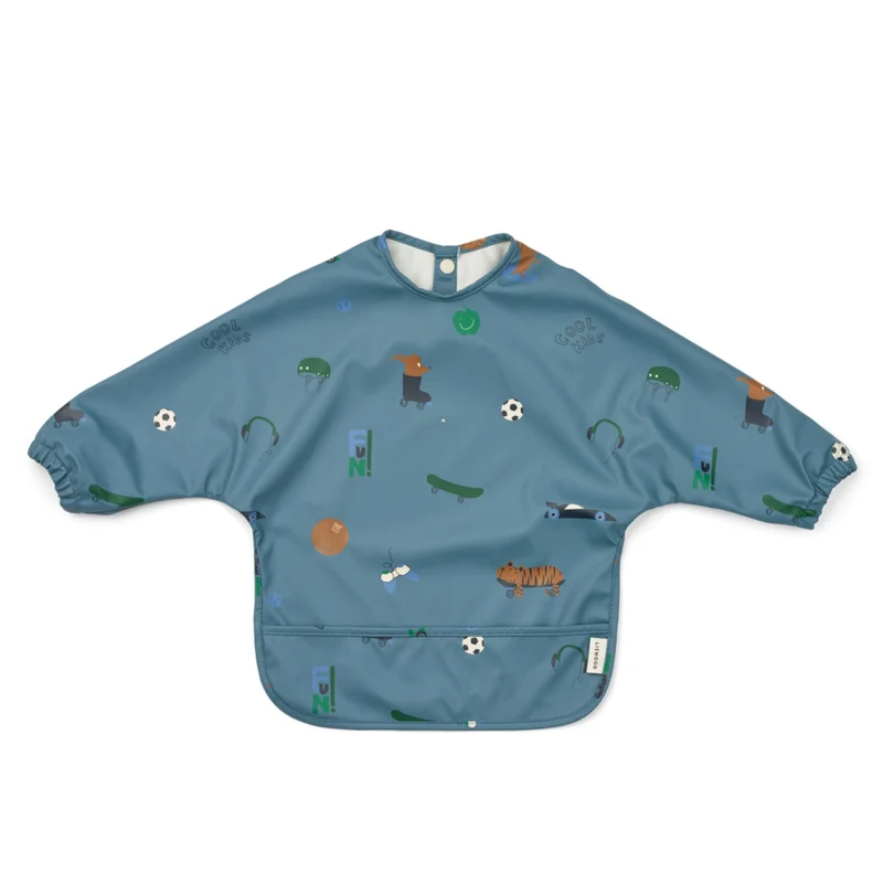 Ärmellätzchen “Merle Fun / Beach blue"