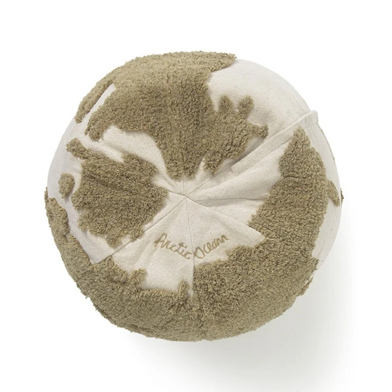 Sitzpuff für Kinder “RUGCYCLED WORLD MAP"