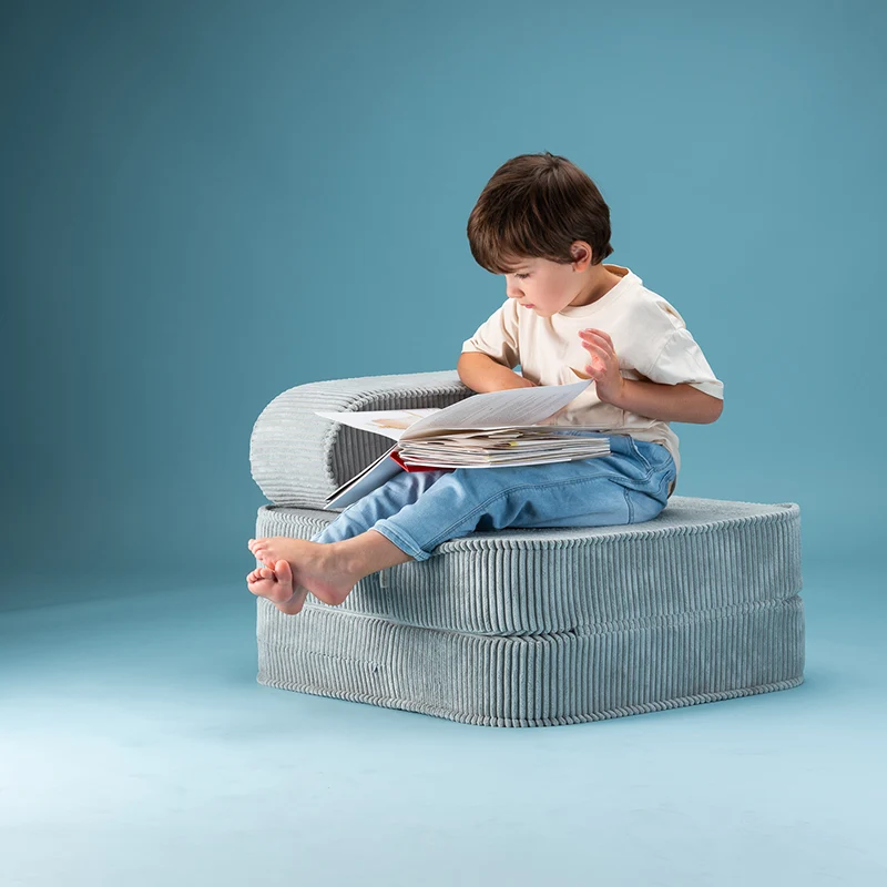 Wigiwama Aufklappbarer Kindersessel 'Flip Chair' Peppermint Green