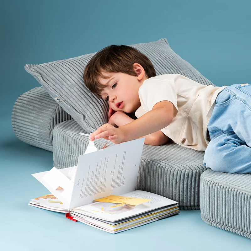 Wigiwama Aufklappbarer Kindersessel 'Flip Chair' Peppermint Green